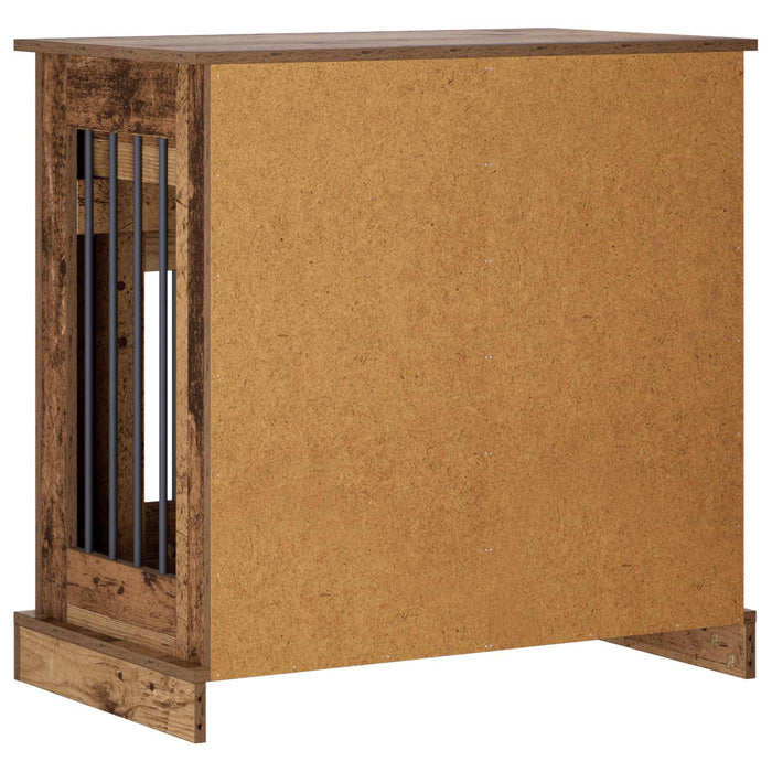 Mobilă pentru cușcă de câine Lemn vechi 80 x 47,5 x 80 cm WALTI