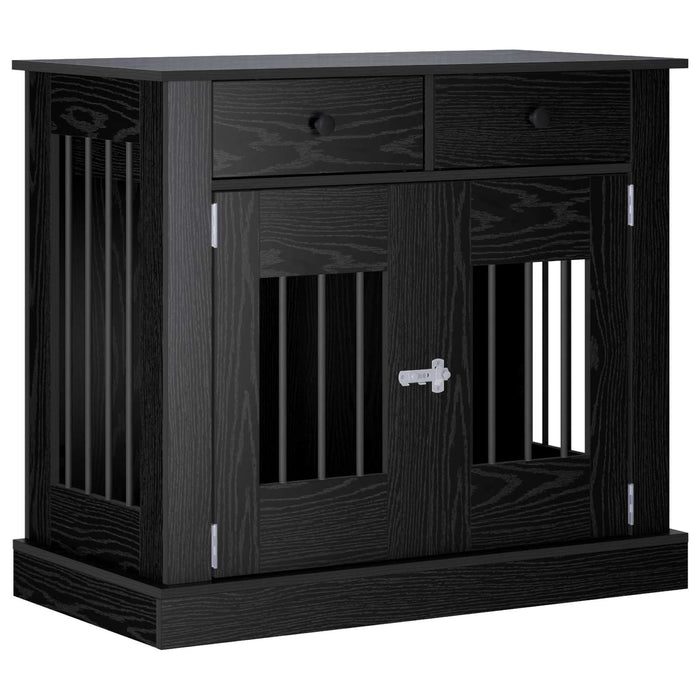 Mobilă pentru cușcă de câine Stejar Negru 90 x 47,5 x 80 cm WALTI
