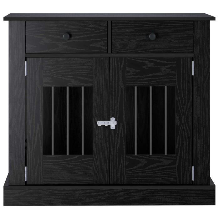 Mobilă pentru cușcă de câine Stejar Negru 90 x 47,5 x 80 cm WALTI