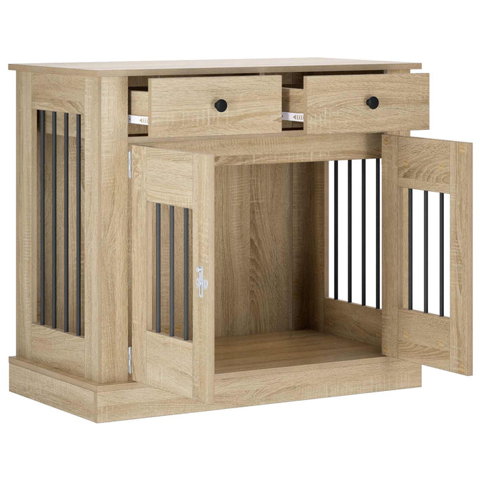 Mobilă pentru cușcă de câine Stejar Sonoma 90 x 47,5 x 80 cm WALTI