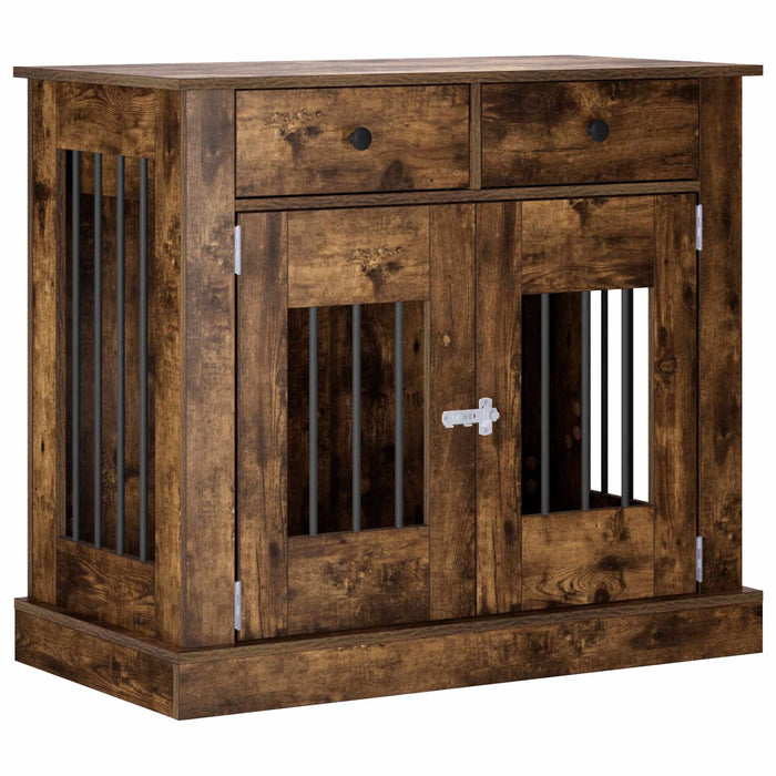 Mobilă pentru cușcă de câine Stejar fumuriu 90 x 47,5 x 80 cm WALTI