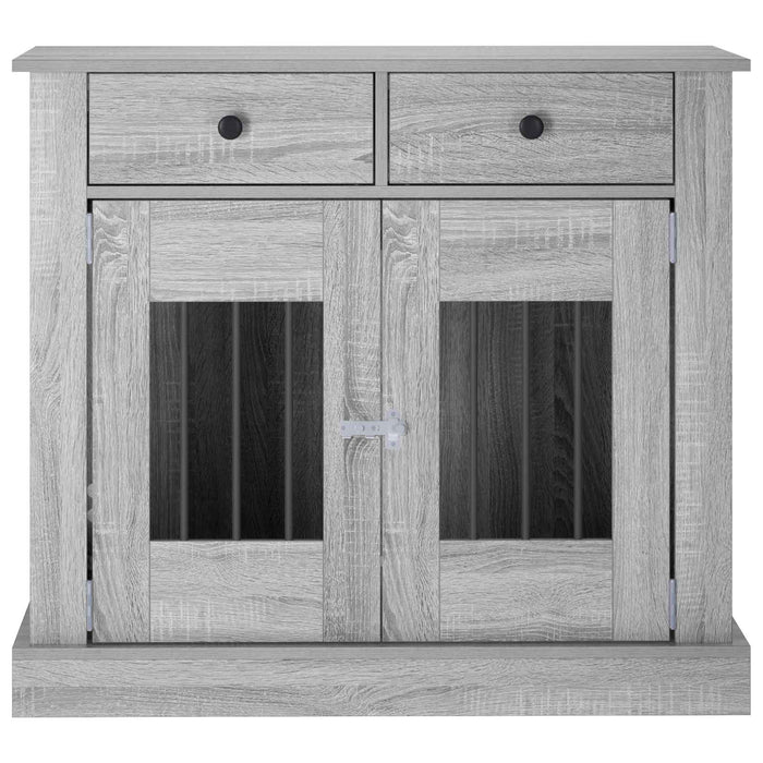 Mobilă pentru cușcă de câine Sonoma gri 90 x 47,5 x 80 cm WALTI