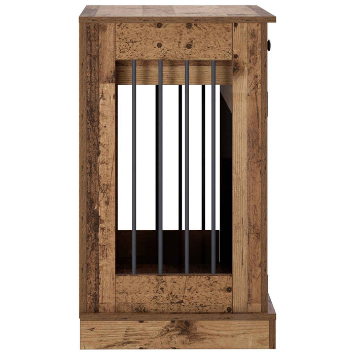 Mobilă pentru cușcă de câine Lemn vechi 90 x 47,5 x 80 cm WALTI