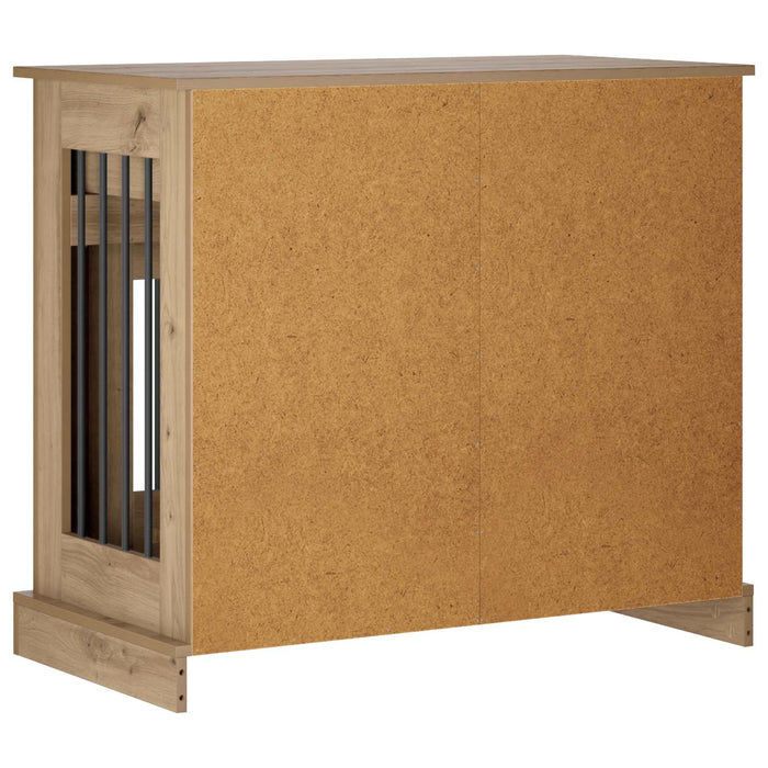 Mobilă pentru cușcă de câine Stejar Artizanal 90 x 47,5 x 80 cm WALTI