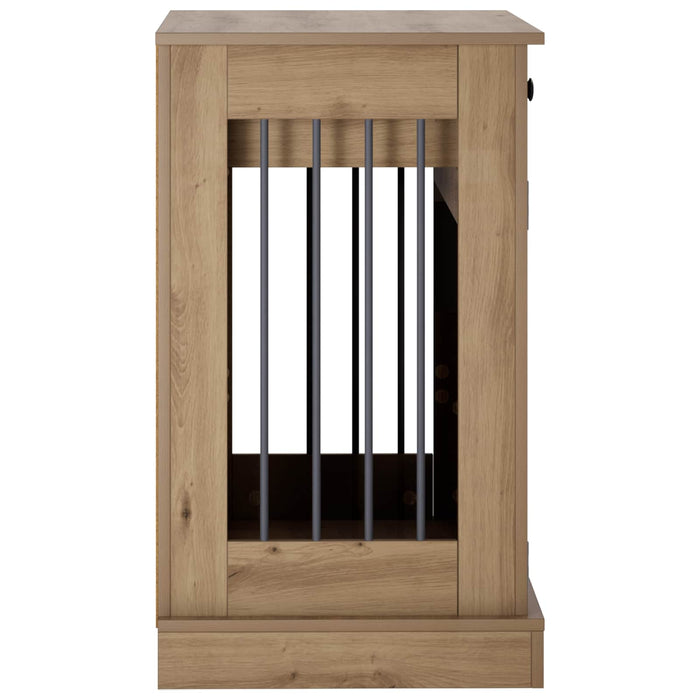 Mobilă pentru cușcă de câine Stejar Artizanal 90 x 47,5 x 80 cm WALTI
