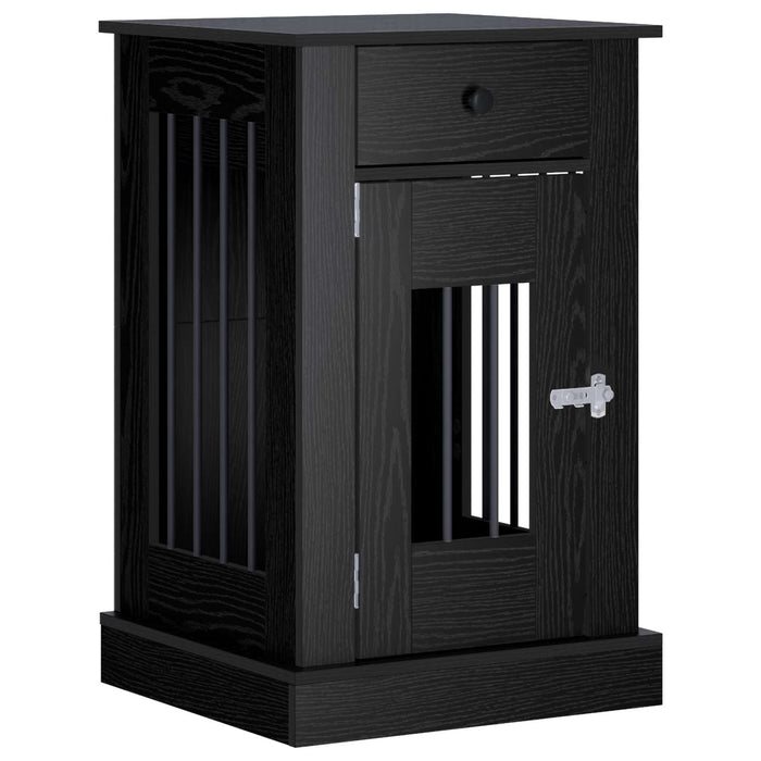 Mobilă pentru cușcă de câine Stejar Negru 50 x 47,5 x 80 cm WALTI
