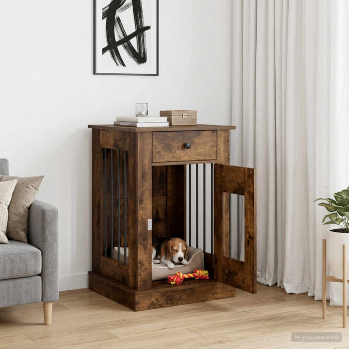 Mobilă pentru cușcă de câine Stejar fumuriu 50 x 47,5 x 80 cm WALTI