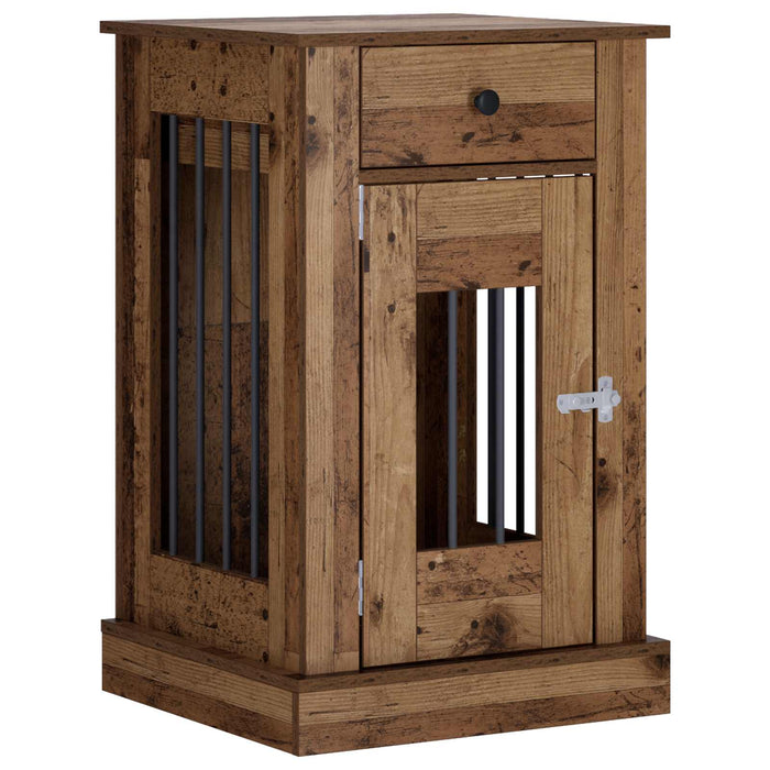 Mobilă pentru cușcă de câine Lemn vechi 50 x 47,5 x 80 cm WALTI