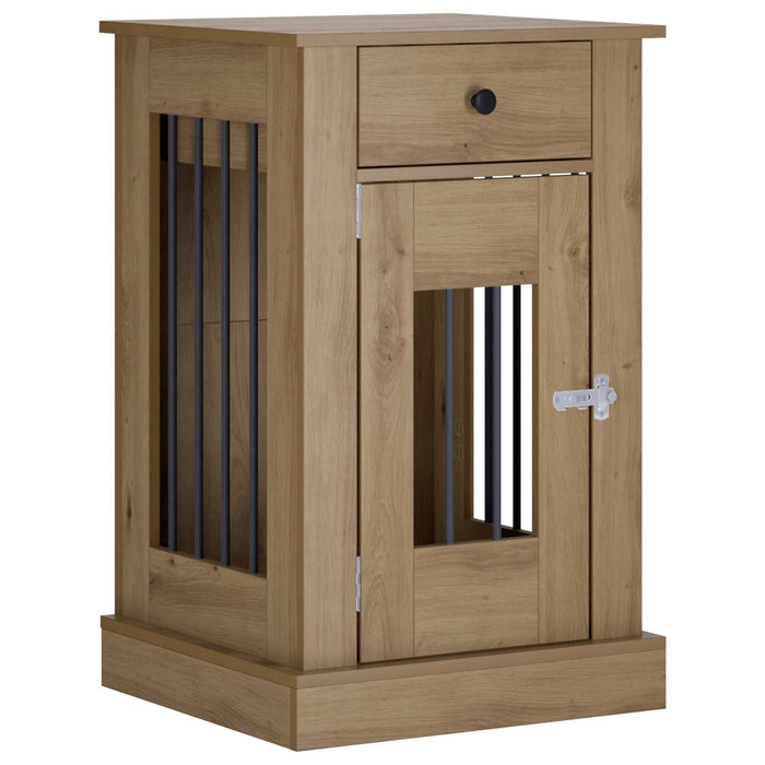 Mobilă pentru cușcă de câine Stejar Artizanal 50 x 47,5 x 80 cm WALTI
