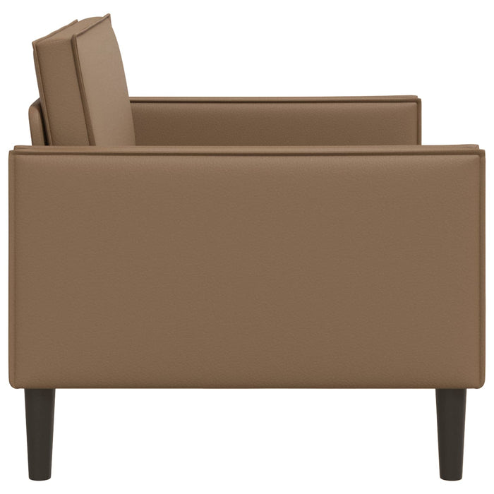 Fotoliu XL Cappuccino Piele artificială WALTI