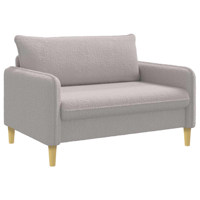 Fotoliu XXL Gri deschis Bouclé WALTI