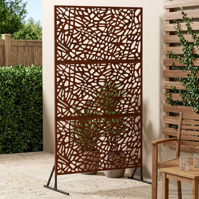Ecran de intimitate 100 x 50 x 180 cm Ruginit WALTI