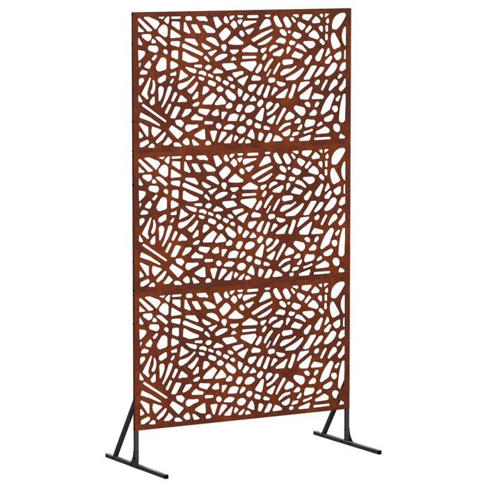 Ecran de intimitate 100 x 50 x 180 cm Ruginit WALTI