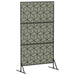 Ecran de intimitate 100 x 50 x 180 cm Oțel Verde măsliniu - WALTI WALTI