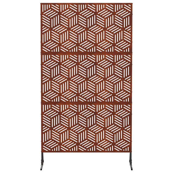 Ecran de intimitate 100 x 50 x 180 cm Ruginit WALTI