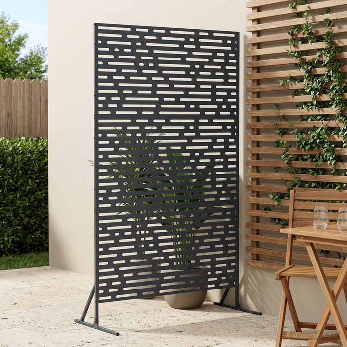Ecran de intimitate 100 x 50 x 180 cm Oțel Antracit WALTI