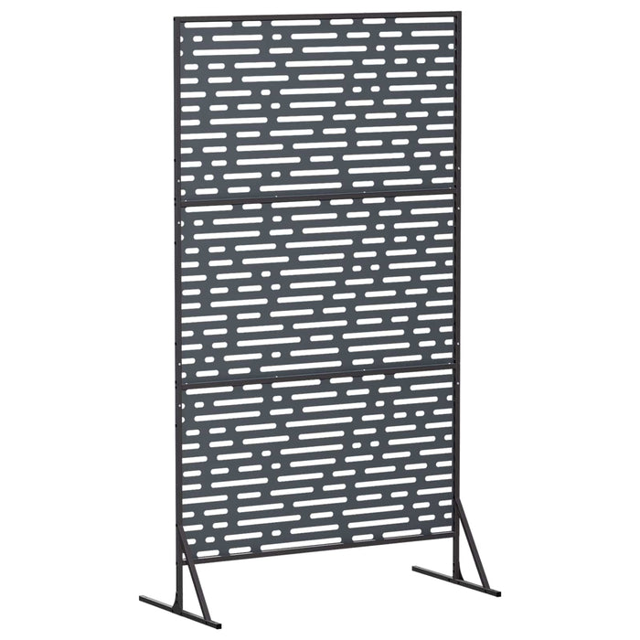 Ecran de intimitate 100 x 50 x 180 cm Oțel Antracit WALTI