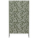Ecran de intimitate 100 x 50 x 180 cm Oțel Verde măsliniu - WALTI WALTI