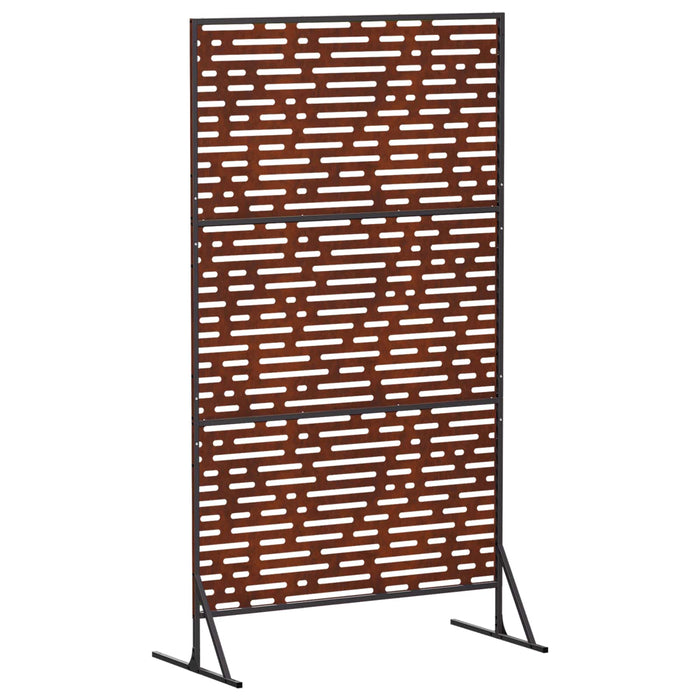 Ecran de intimitate 100 x 50 x 180 cm Ruginit WALTI