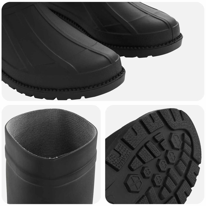 Cizme de ploaie PVC Mărime 43 Negru WALTI