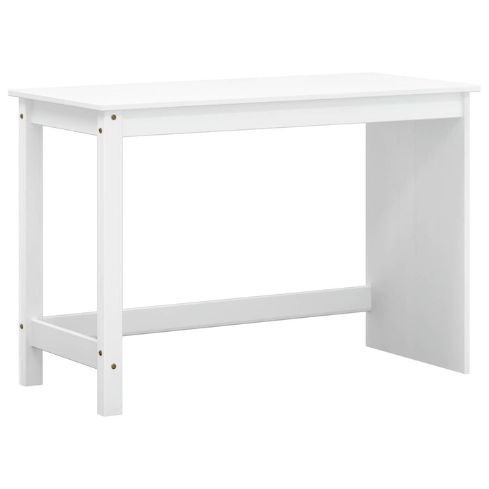 Set birou și cabinet mobil MOSS 2 buc. Alb WALTI