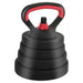 Set de Haltere 4 în 1 40kg Negru și roșu - WALTI WALTI