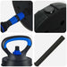 Set de Haltere 4 în 1 40kg Negru și Albastru - WALTI WALTI