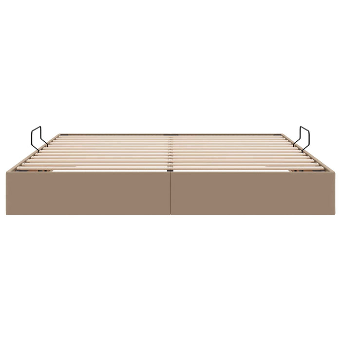 Cadru de pat otoman Cappuccino 180 x 200 cm Piele artificială WALTI