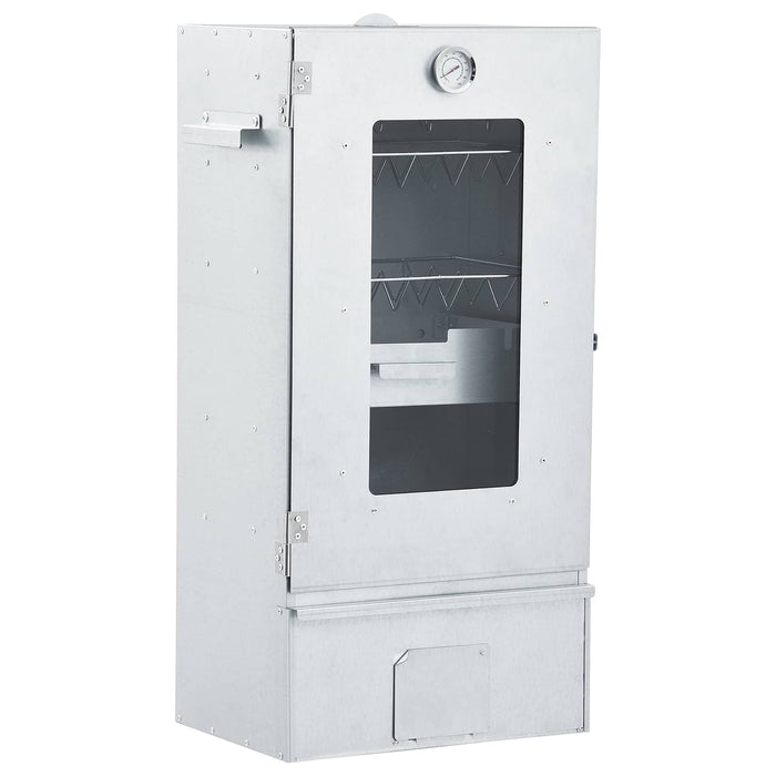 Smoker rece cu tub de fum 44,5 x 29 x 83 cm Oțel galvanizat WALTI