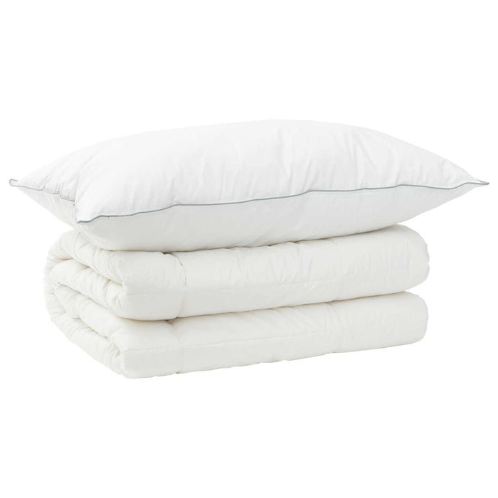 Set de plapumă și perne 2 buc. 140x200 cm 4 anotimpuri 220 GSM WALTI