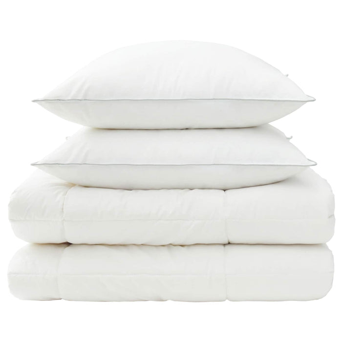 Set de plapumă și perne 3 buc. 140x220 cm 4 anotimpuri 350 GSM WALTI