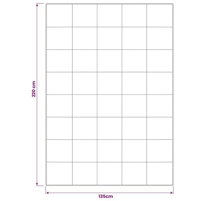 Set de plapumă și perne 3 pcs 135x220 cm 4 anotimpuri Lână Alb WALTI