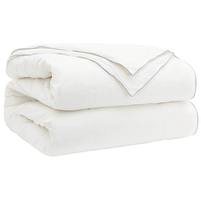 Set de plapumă și perne 3 pcs 200x220 cm 4 anotimpuri Lână Alb WALTI
