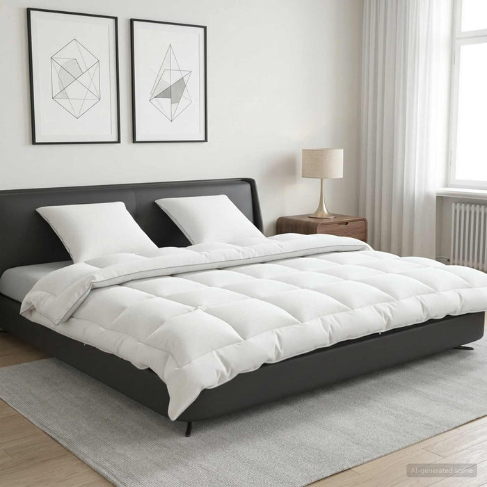 Set de plapumă și perne 3 pcs 220 x 240 cm 4 anotimpuri 300 GSM WALTI