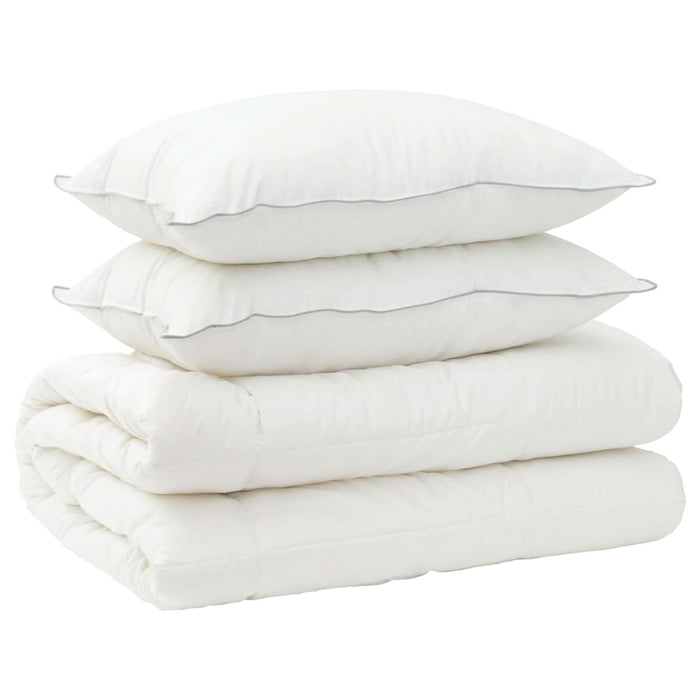 Set de plapumă și perne 3 pcs 240 x 260 cm 4 anotimpuri 300 GSM WALTI