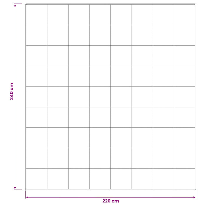 Set de plapumă și perne 3 pcs 220x240 cm 4 anotimpuri Lână Alb WALTI