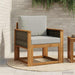 Canapea Medie pentru Exterior Lemn Solid de Acacia natural - WALTI WALTI