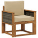 Canapea Medie pentru Exterior Lemn Solid de Acacia natural - WALTI WALTI