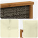 Canapea Medie pentru Exterior Lemn Solid de Acacia natural - WALTI WALTI