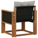 Canapea Medie pentru Exterior Lemn Solid de Acacia natural - WALTI WALTI