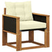 Canapea Medie pentru Exterior Lemn Solid de Acacia natural - WALTI WALTI