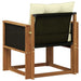 Canapea Medie pentru Exterior Lemn Solid de Acacia natural - WALTI WALTI
