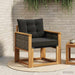 Canapea Medie pentru Exterior Lemn Solid de Acacia natural - WALTI WALTI