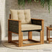 Canapea Medie pentru Exterior Lemn Solid de Acacia natural - WALTI WALTI