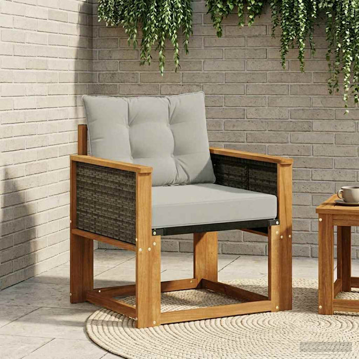 Canapea de exterior Lemn Solid de Acacia natural - WALTI WALTI