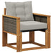 Canapea de exterior Lemn Solid de Acacia natural - WALTI WALTI