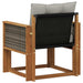Canapea de exterior Lemn Solid de Acacia natural - WALTI WALTI
