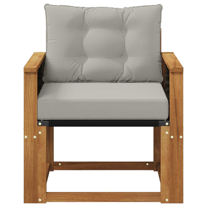 Canapea de exterior Lemn Solid de Acacia natural - WALTI WALTI