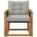 Canapea de exterior Lemn Solid de Acacia natural - WALTI WALTI