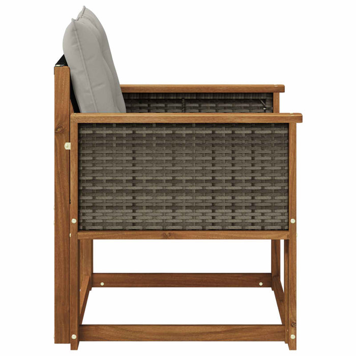 Canapea de exterior Lemn Solid de Acacia natural - WALTI WALTI